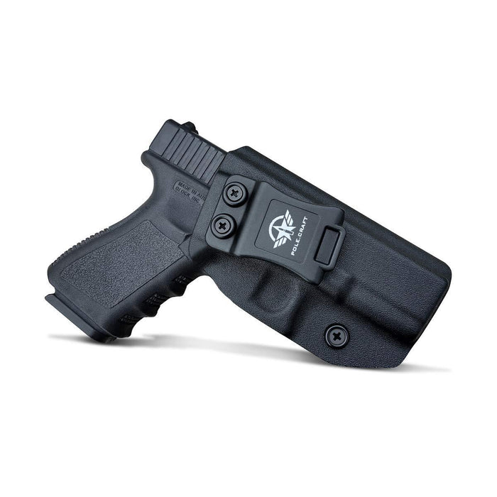 KYDEX IWB Holster Glock 19 19X 23 25 32 Cz P10 Gun Holsters Waistband Carry Concealed Holster Glock 19 Pistol Case Guns Accessories - Black