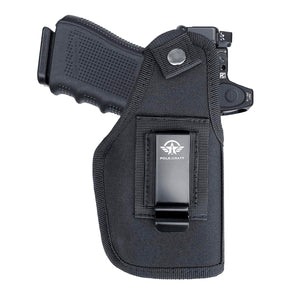 Gun Holsters IWB/OWB 9mm Pistol Holsters Optics Cut Fit: Glock 19 26 30 43X - Taurus G2C G3C - Springfield Hellcat Pro