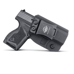 POLE.CRAFT Taurus GX4 Holster IWB Kydex for Fit: Taurus GX4 Pistol - Inside Waistband Concealed Carry - Adj. Cant Retention - Cover Mag-Button - No Wear - No Jitter