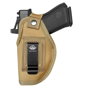 Gun Holsters IWB/OWB 9mm Pistol Holsters Optics Cut Fit: Glock 19 26 30 43X - Taurus G2C G3C - Springfield Hellcat Pro