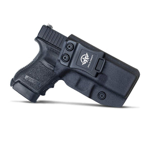 Glock 30S Holster IWB Kydex for Glock 30S Pistol - Inside Waistband Concealed Carry - Adj. Cant Retention - Cover Mag-Buttom - Widened Entrance - No Wear, No Jitter