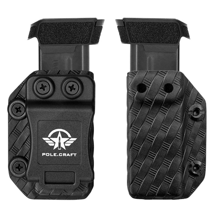 Sig Sauer P365 Magazine Holster IWB/OWB Carbon Fiber Kydex - P365 Mag Carrier - Ambidextrous - Custom for Sig Sauer P365 / P365 SAS / P365 XL Magazines Case Cover Holder - Universal Right / Left Hand