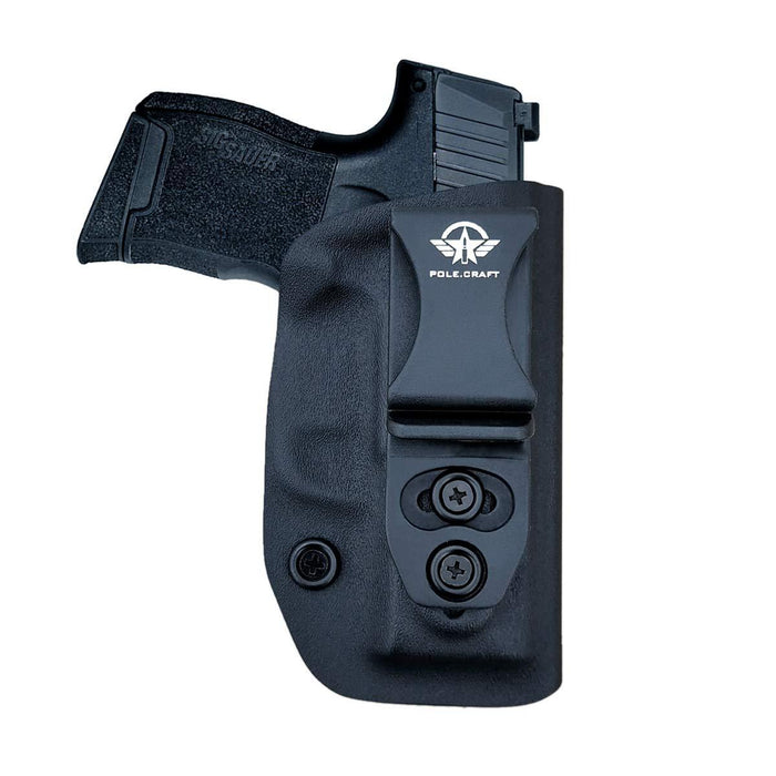 IWB Kydex Holster Fit: Sig Sauer P365 Concealed Carry - Kydex Holster for Sig Sauer P365 IWB Holster Sig 365 Accessories - IWB Concealed Holster P365 Pistol Case - Black