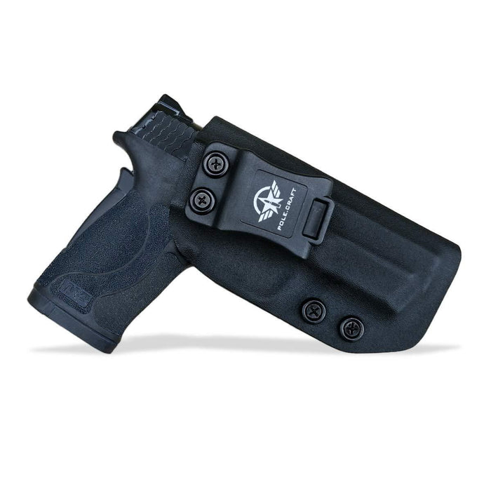 KYDEX IWB Holster M&P Shield 380 EZ For concealed Carry M&P 380 EZ Holster - S&W 380 EZ IWB Holster M&P Shield 380 EZ Concealed Holster 380 EZ Accessories - Black