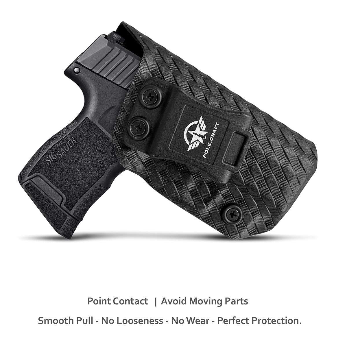 Sig P365 Holsters, P365 SAS Holster, Carbon Fiber Kydex Holster IWB fo ...
