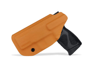 Taurus G2C Holsters IWB For Taurus G2C & Millennium PT111 G2 / PT140 Concealed Holster for Taurus G2C 9mm Gun - Adj. Cant Retention - Cover Mag-Button - No Wear - No Jitter - Orange, Right