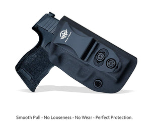 IWB Kydex Holster Fit: Sig Sauer P365 Concealed Carry - Kydex Holster for Sig Sauer P365 IWB Holster Sig 365 Accessories - IWB Concealed Holster P365 Pistol Case - Black - PoLe.Craft Holster & Knives