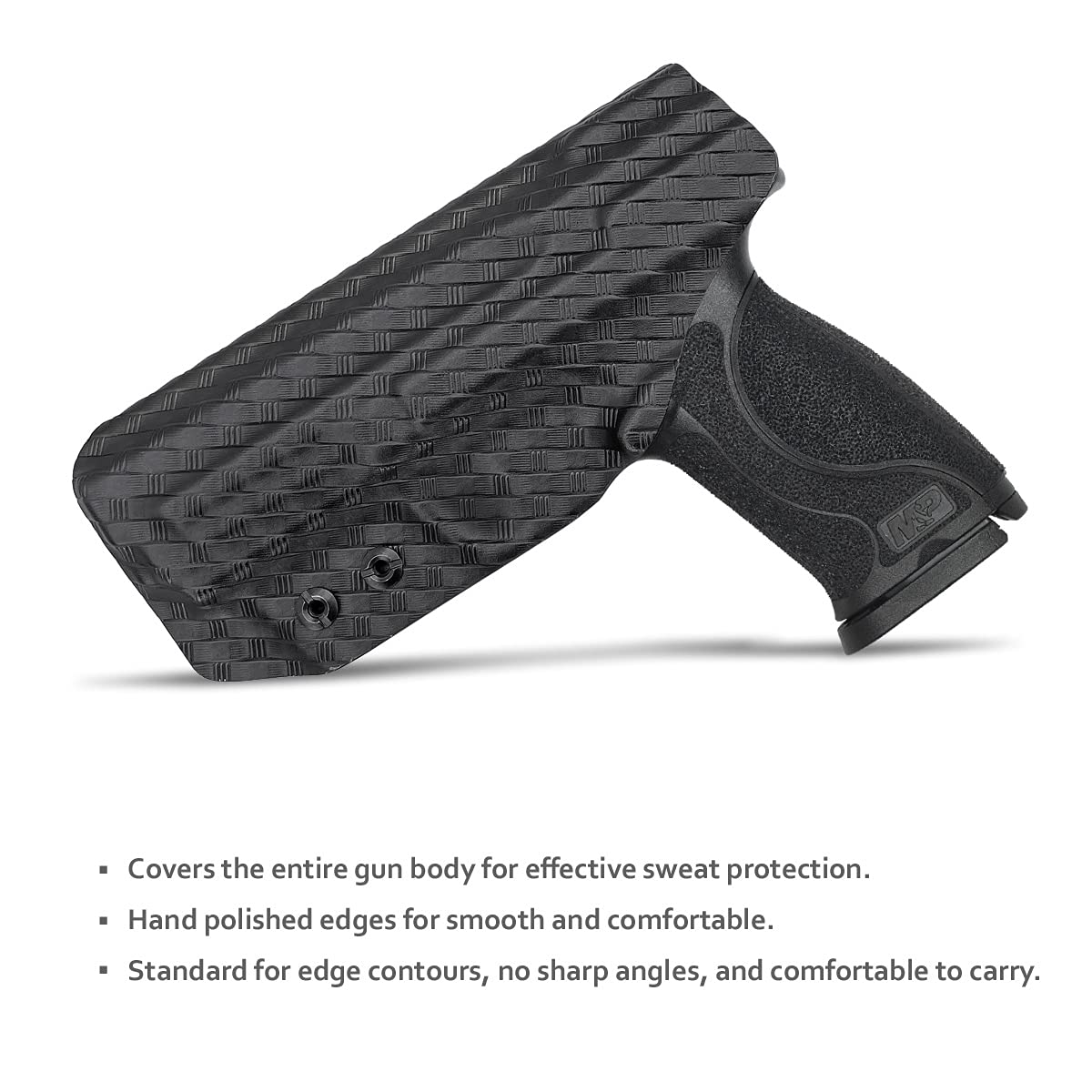 M&P 9mm Holster, M&P 2.0 Holster, Carbon Fiber Kydex Holster IWB Custo