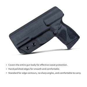 Taurus G3 Holster, IWB Kydex Holster For Taurus G3 9mm / 40 Pistol Case - G3 Taurus Holster 9mm - Inside Waistband Concealed Holster Taurus G3 9mm IWB Kydex Gun Accessories - Black