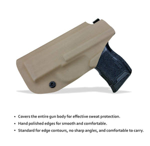 IWB Kydex Holster Fit: Sig Sauer P365 Concealed Carry - Kydex Holster for Sig Sauer P365 IWB Holster Sig 365 Accessories - IWB Concealed Holster P365 Pistol Case - Tan - PoLe.Craft Holster & Knives