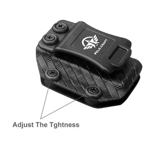 Sig Sauer P365 Magazine Holster IWB/OWB Carbon Fiber Kydex - P365 Mag Carrier - Ambidextrous - Custom for Sig Sauer P365 / P365 SAS / P365 XL Magazines Case Cover Holder - Universal Right / Left Hand