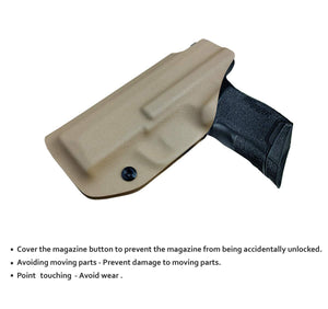 KYDEX IWB Holster P365 Sig Sauer 365 Holsters for Concealed Carry - Kydex Holster for Sig Sauer P365 IWB Holster Sig 365 Accessories - IWB Concealed Holster Pistol Case - Tan - PoLe.Craft Holster & Knives