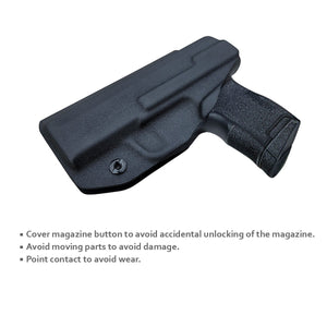 KYDEX IWB Holster P365 Sig Sauer 365 Holsters for Concealed Carry - Kydex Holster for Sig Sauer P365 IWB Holster Sig 365 Accessories - IWB Concealed Holster Pistol Case - Black - PoLe.Craft Holster & Knives