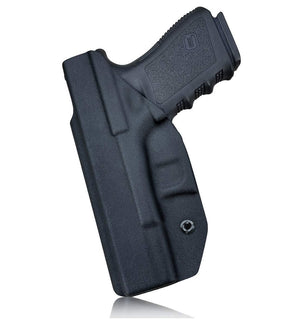 KYDEX IWB Holster Glock 19 19X 23 25 32 Cz P10 Gun Holsters Waistband Carry Concealed Holster Glock 19 Pistol Case Guns Accessories - Black - PoLe.Craft Holster & Knives