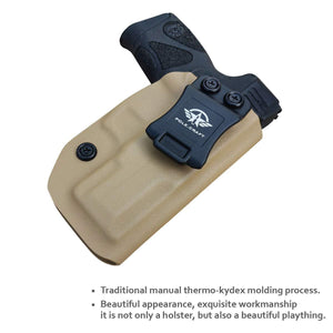 KYDEX IWB Taurus G2C Holster Taurus PT111 G2 Concealed Holster for Taurus G2C 9mm PT140 - KYDEX Holster Taurus PT111 G2C -Taurus G2C Holsters Concealed Carry Pistol Case Gun Accessories - Tan - PoLe.Craft Holster & Knives