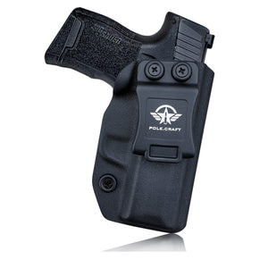 KYDEX IWB Holster P365 Sig Sauer 365 Holsters for Concealed Carry - Kydex Holster for Sig Sauer P365 IWB Holster Sig 365 Accessories - IWB Concealed Holster Pistol Case - Black - PoLe.Craft Holster & Knives