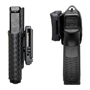 Glock 19 Holster, Glock 17 Holster OWB Kydex Holster Fit: Glock 19 19x / Glock 23 25 32 / Glock 17 22 31 / Glock 26 27 30s (Gen 1-5) - Outside Waistband Carry 1.5-2 Inch Belt Clip - Adj. Width Height Retention Cant, Entrance Widened