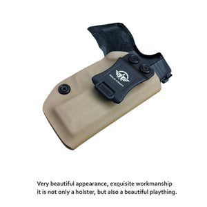 KYDEX IWB Holster P365 Sig Sauer 365 Holsters for Concealed Carry - Kydex Holster for Sig Sauer P365 IWB Holster Sig 365 Accessories - IWB Concealed Holster Pistol Case - Tan - PoLe.Craft Holster & Knives