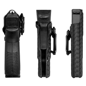 Glock 19 Holster, Carbon Fiber Kydex Holster IWB for Glock 19 19X Glock 23 Glock 25 Glock 32 Glock 45 (Gen 3 4 5) Pistol Case - Inside Waistband Carry Concealed Holster Glock 19 IWB (Black, Right)