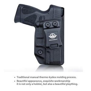 Taurus G3C Holster, Taurus G2C Holsters, IWB Kydex Holster For Taurus G3C 9mm / G2C 9mm / G2S / Millennium PT111 G2 / PT140 9mm Case - Inside Waistband Concealed Holster Widened Entrance, No Wear, No Jitter - Black