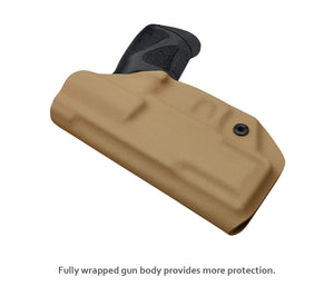 Taurus G2C Holsters, Kydex IWB Holster For Taurus G2C 9mm & Millennium PT111 G2 / PT140 9mm Pistol Case - Inside Waistband Concealed Carry Holster Taurus G2C 9mm - Widened Entrance, No Wear, No Jitter - Tan
