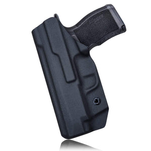 PoLe.Craft Sig P365XL Holster IWB Kydex for Sig Sauer P365XL Holsters Concealed Carry - Kydex IWB Holster for Sig P365XL Accessories ( Black, Right Hand Draw ) - PoLe.Craft Holster & Knives