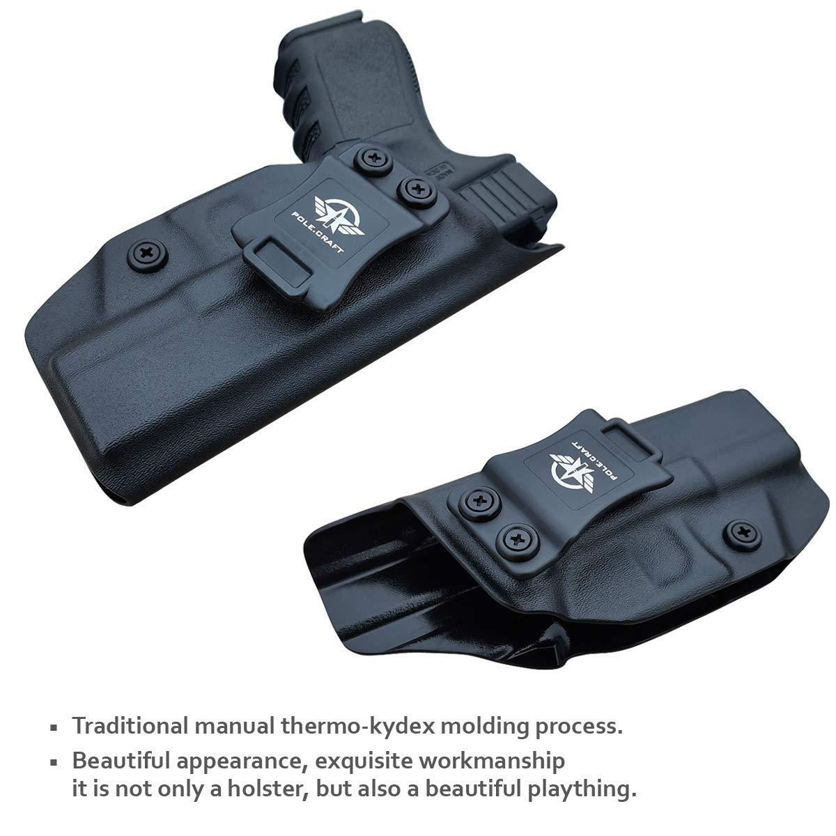 Kydex OWB Holster For Glock 19 19x Glock 23 25 32 Glock 17 22 31 Glock –  PoLe.Craft Holster