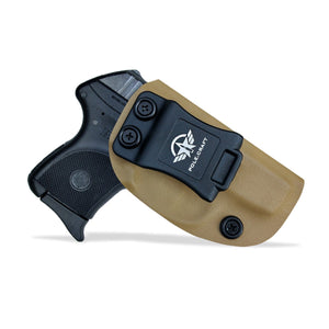 IWB Tactical KYDEX Holster Custom Fits: Ruger LCP 380 Gun Case Inside Waistband Carry Concealed Holster Pistol Pouch Bag Accessories - Tan - PoLe.Craft Holster & Knives